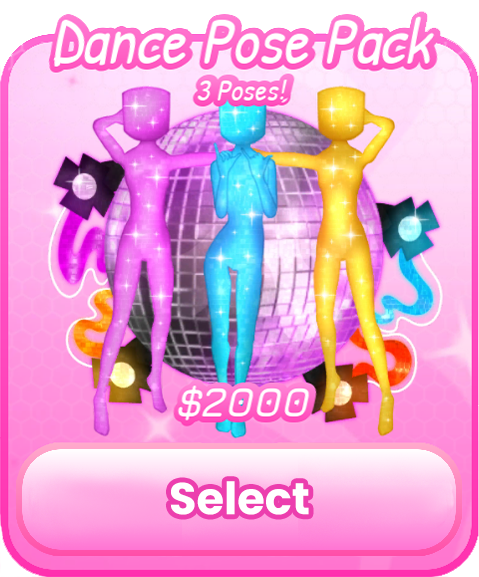 Dance Pose Pack..